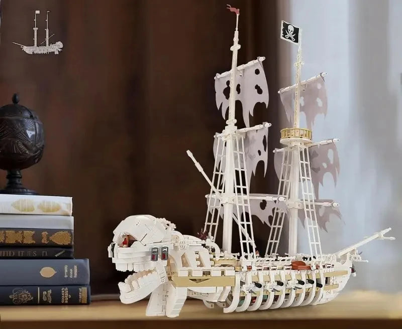 Navio Esqueleto Fantasma (1592 peças)