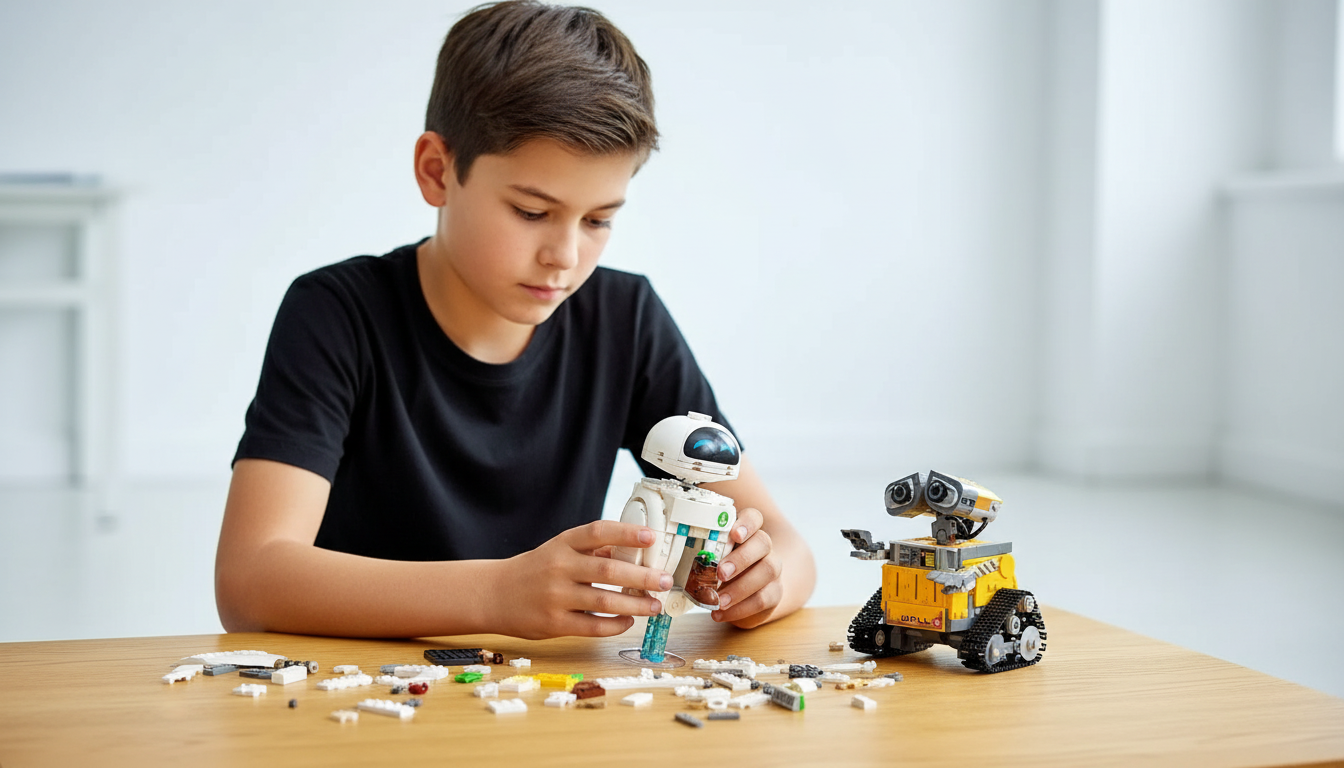 Wall-E e Eva (811 peças)