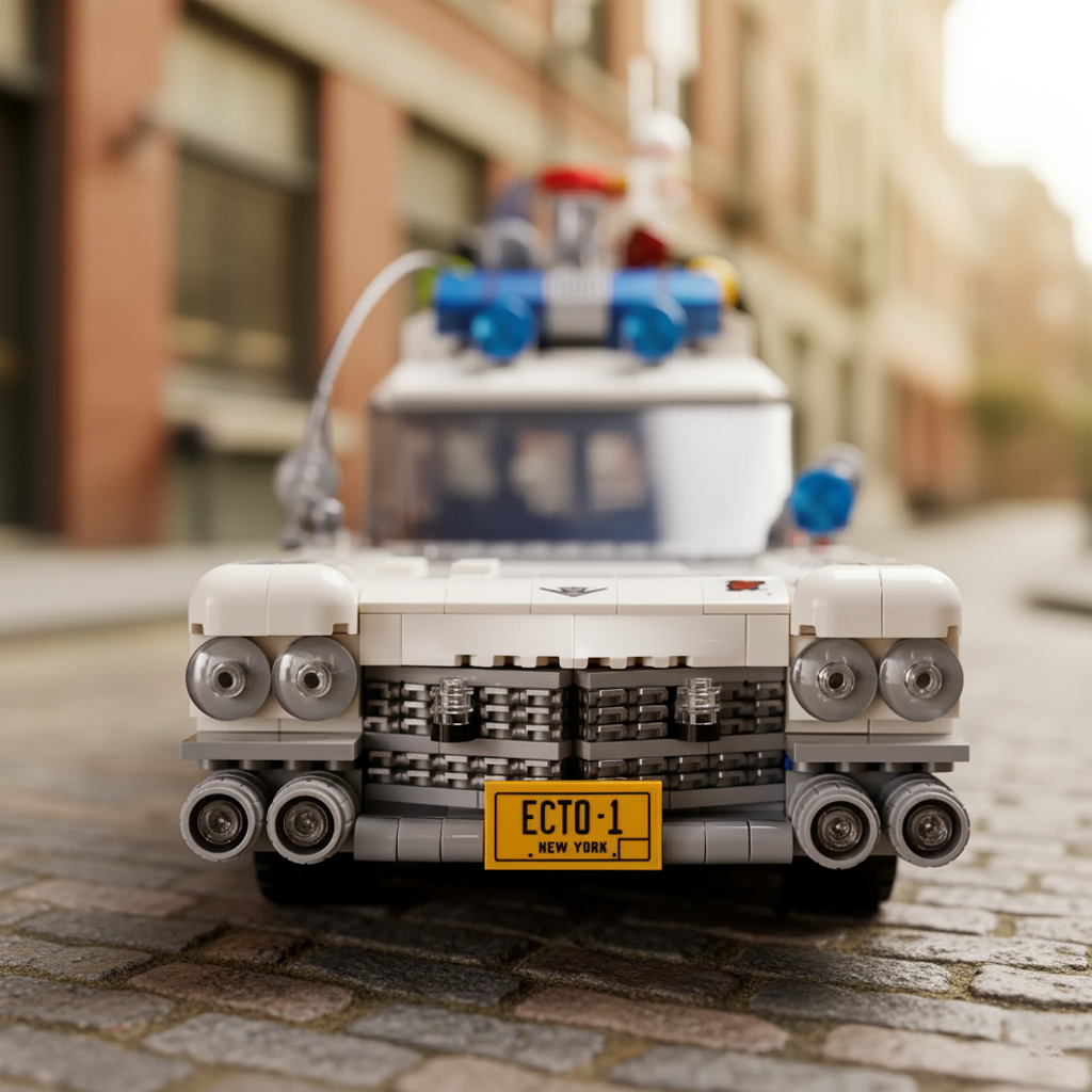 Cadillac ECTO-1 dos Caça-Fantasmas (2352 peças)