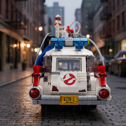 Cadillac ECTO-1 dos Caça-Fantasmas (2352 peças)