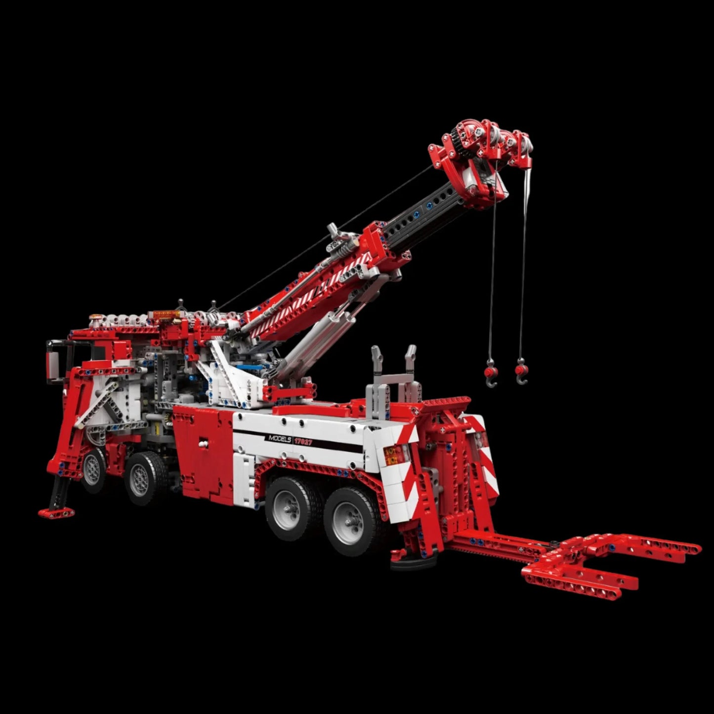 Caminhão Guincho Vermelho (4883 pçs) - Brics Craft