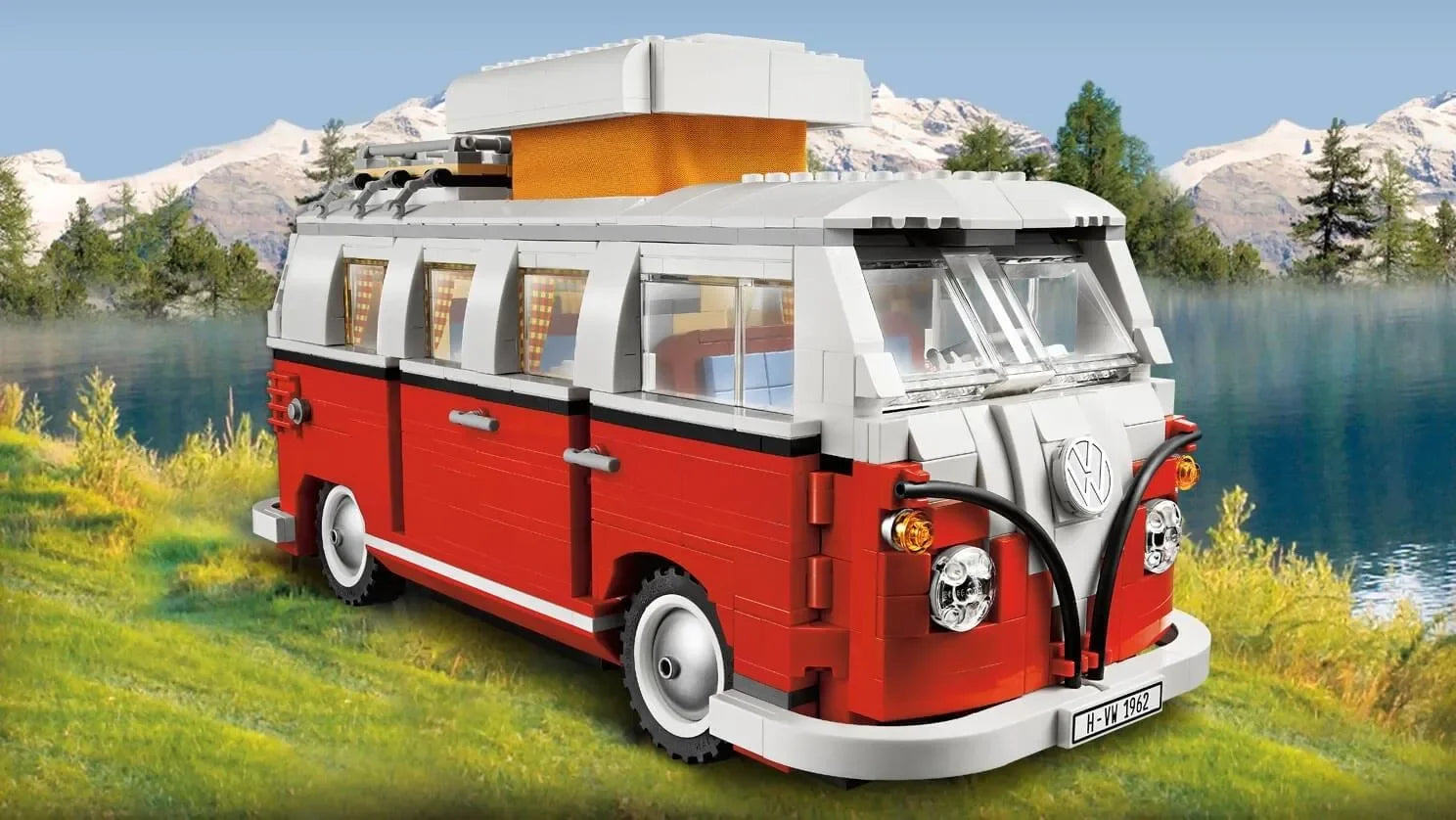 Combi T1 Volkswagen (1354 pçs) - Brics Craft