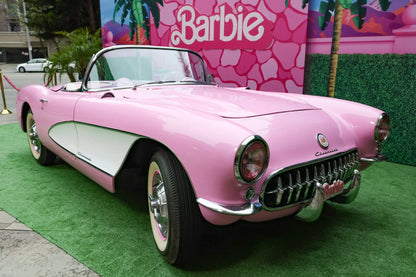 Corvette Rosa da Barbie (560 micro-peças) - Brics Craft