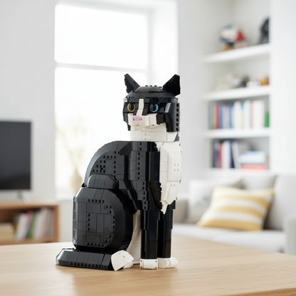 Gato de Smoking (1710 peças)