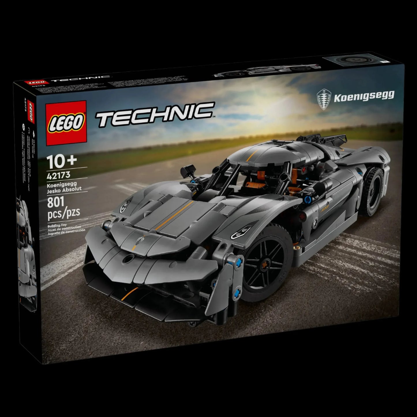 Hypercar Koenigsegg Jesko (801 pçs) - Brics Craft