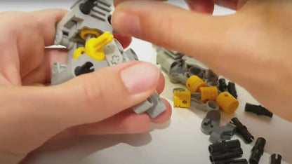 (80% OFF) Com Motor Boxer de 6 Cilindros e que Abre as Portas - Escala 1:10 - 1580 Peças