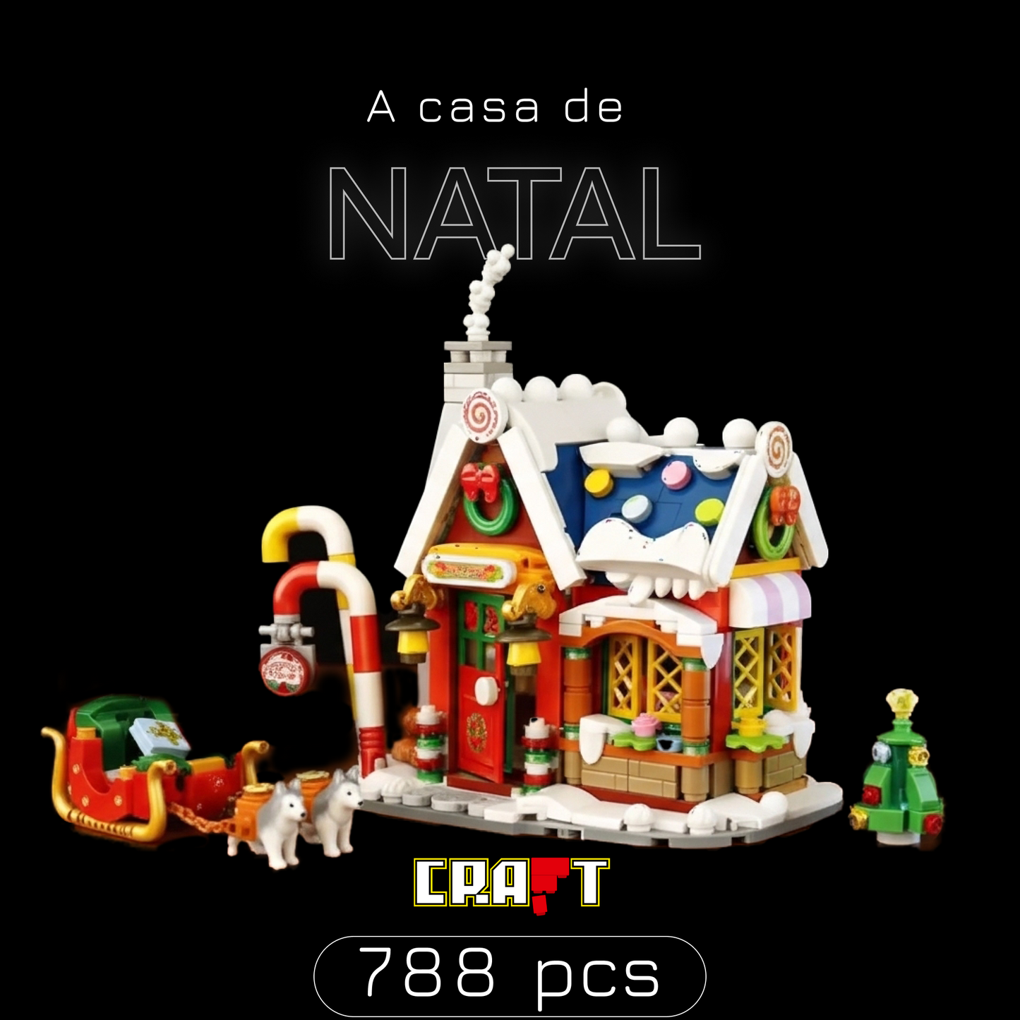 A casa de Natal (788 peças)