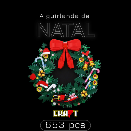 A guirlanda de Natal (653 peças)