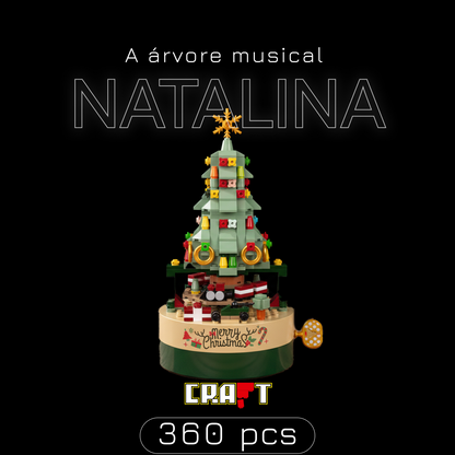 A árvore musical natalina (360 peças)