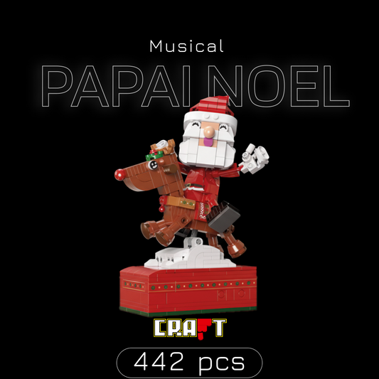 Papai Noel musical (442 peças)