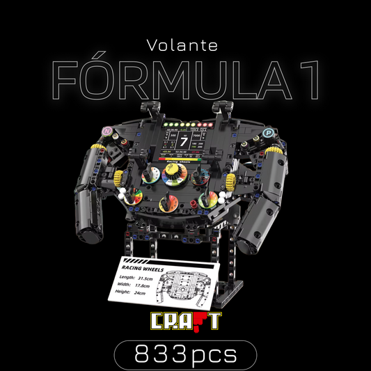 Volante F1 (833 peças)