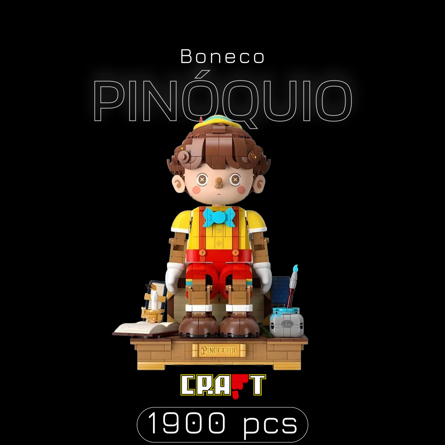 Pinóquio (1900 peças)