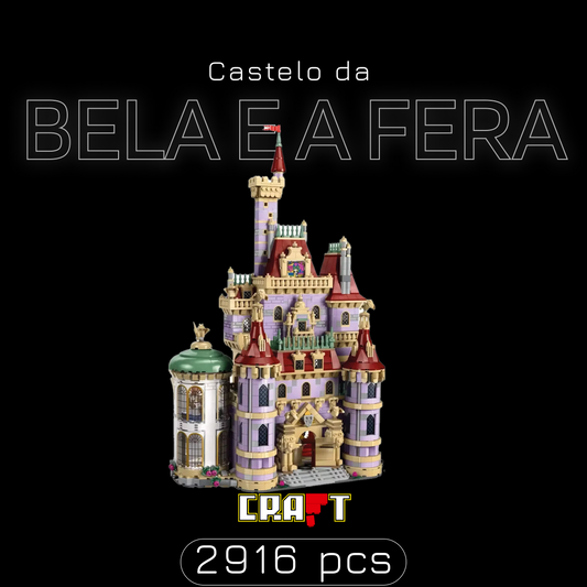 Castelo da Bela e a Fera (2916 peças)