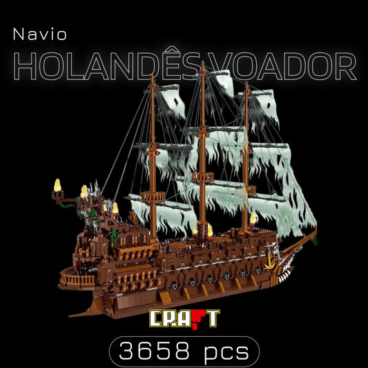 Holandês Voador (3658 micro-peças)