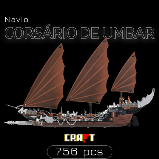 Navio Corsário de Umbar (756 peças)