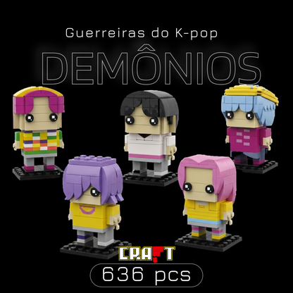 Guerreiras do K-pop - Demônios (636 peças)