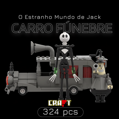 Carro fúnebre - O Estranho Mundo de Jack (324 peças)