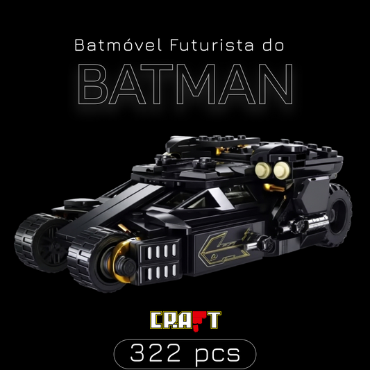 Batmóvel Futurista do Batman (322 peças)