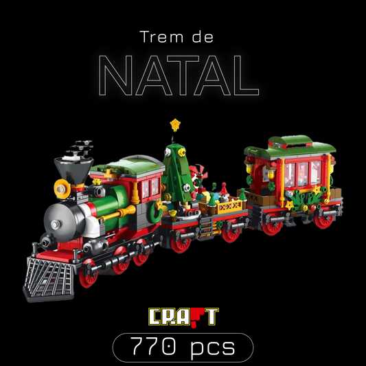 Trem de Natal (770 peças)
