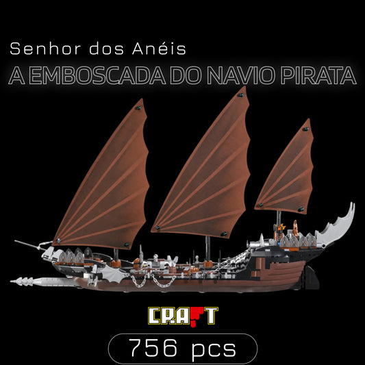 Senhor dos Anéis - A Emboscada do Navio Pirata (756 peças)