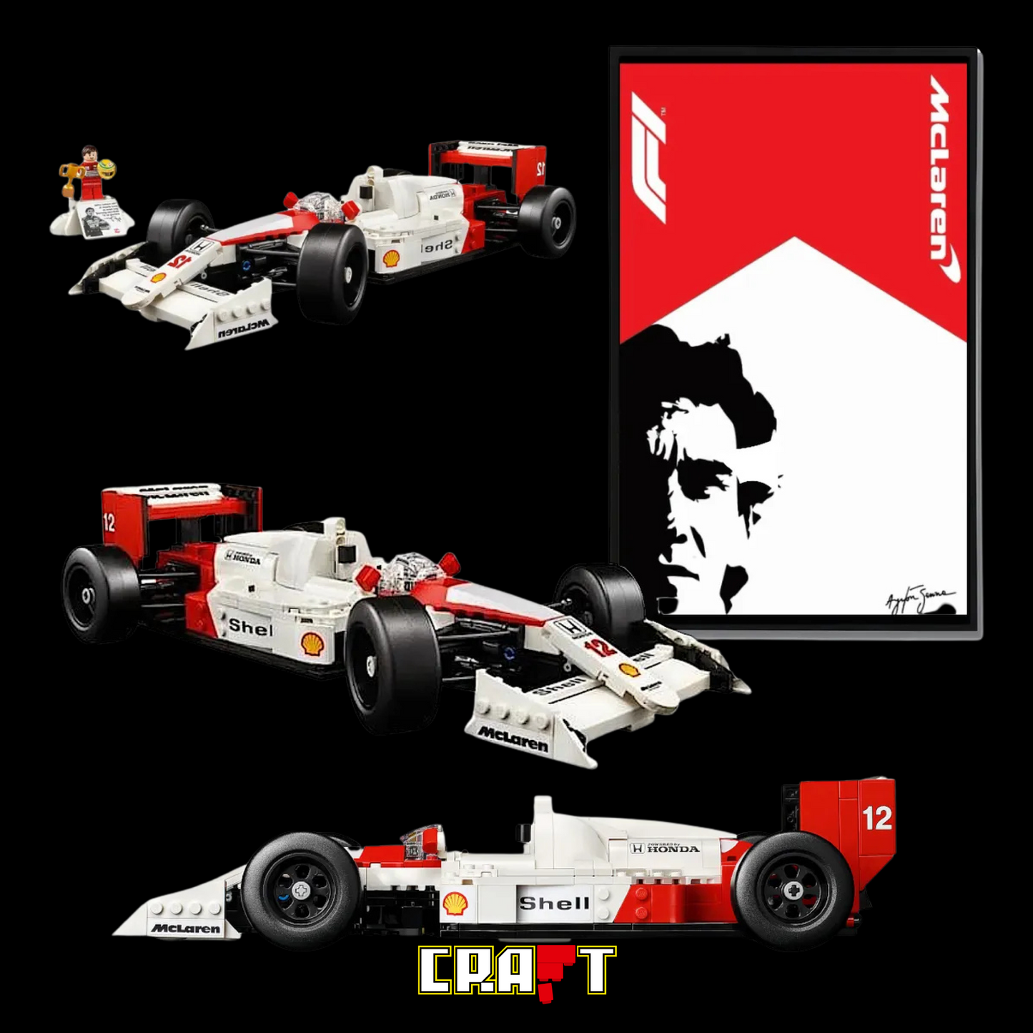 Quadro Fosco – Fórmula 1 McLaren MP4/4