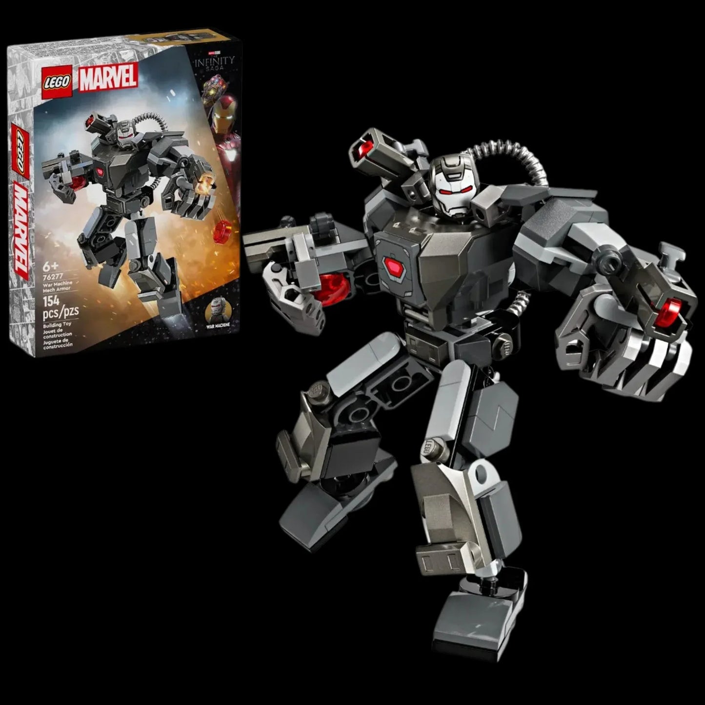 Marvel - Robô do Máquina de Combate (154 peças)