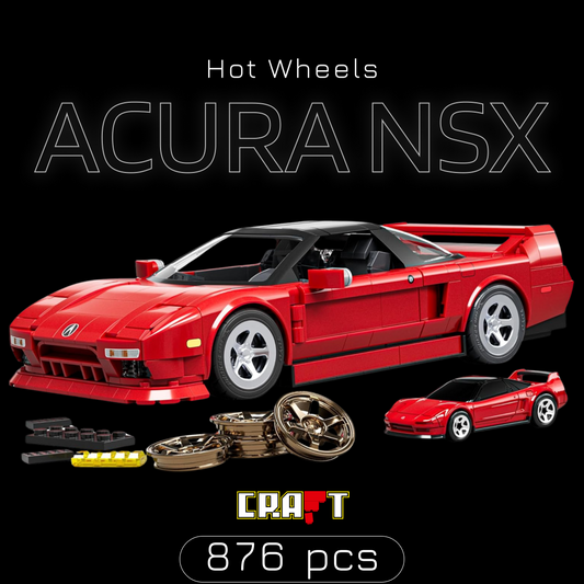 Hot Wheels - Acura NSX (876 peças)
