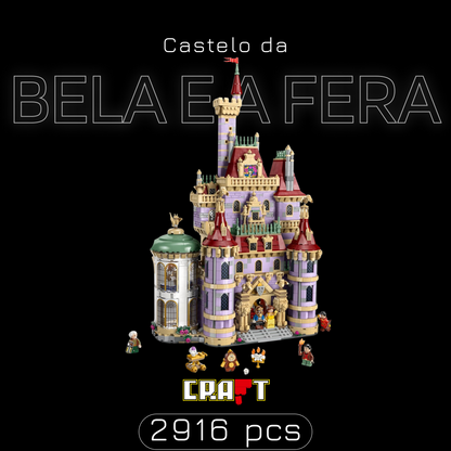 Castelo da Bela e a Fera (2916 peças)