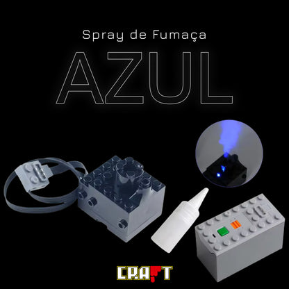 Spray de Fumaça - Azul e Vermelho