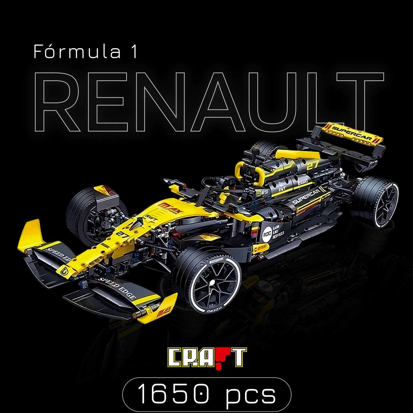 Fórmula 1 - Renault (1650 peças)