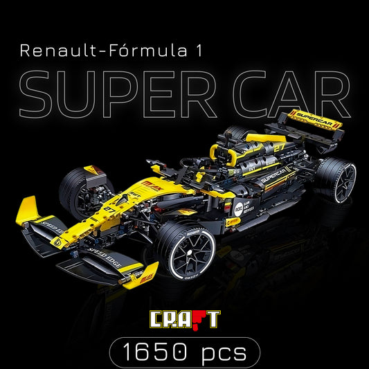Fórmula 1 - Renault-Super Car (1650 peças)