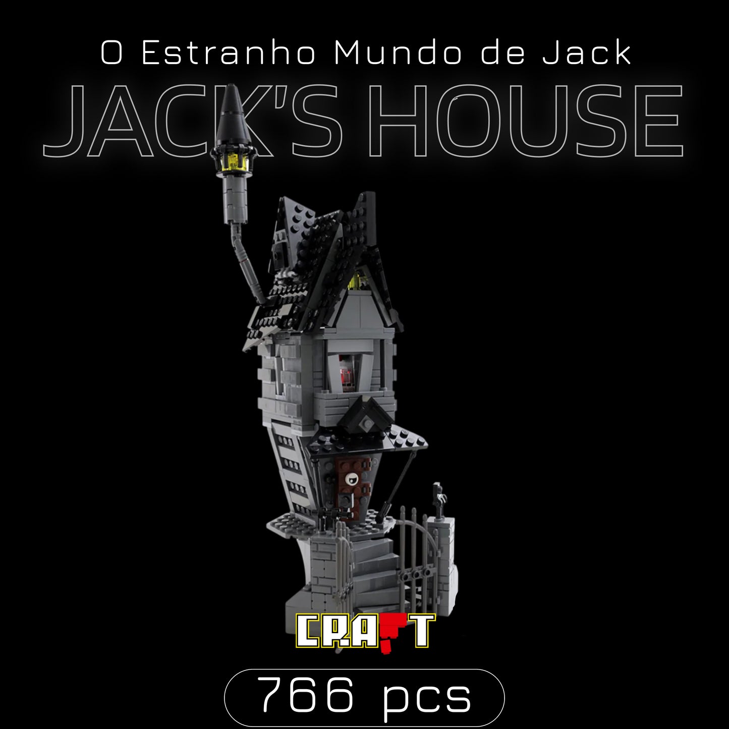 Jack's House - O Estranho Mundo de Jack (766 peças)