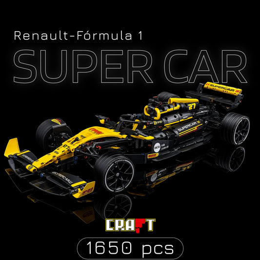 Fórmula 1 - Renault-Super Car (1650 peças)