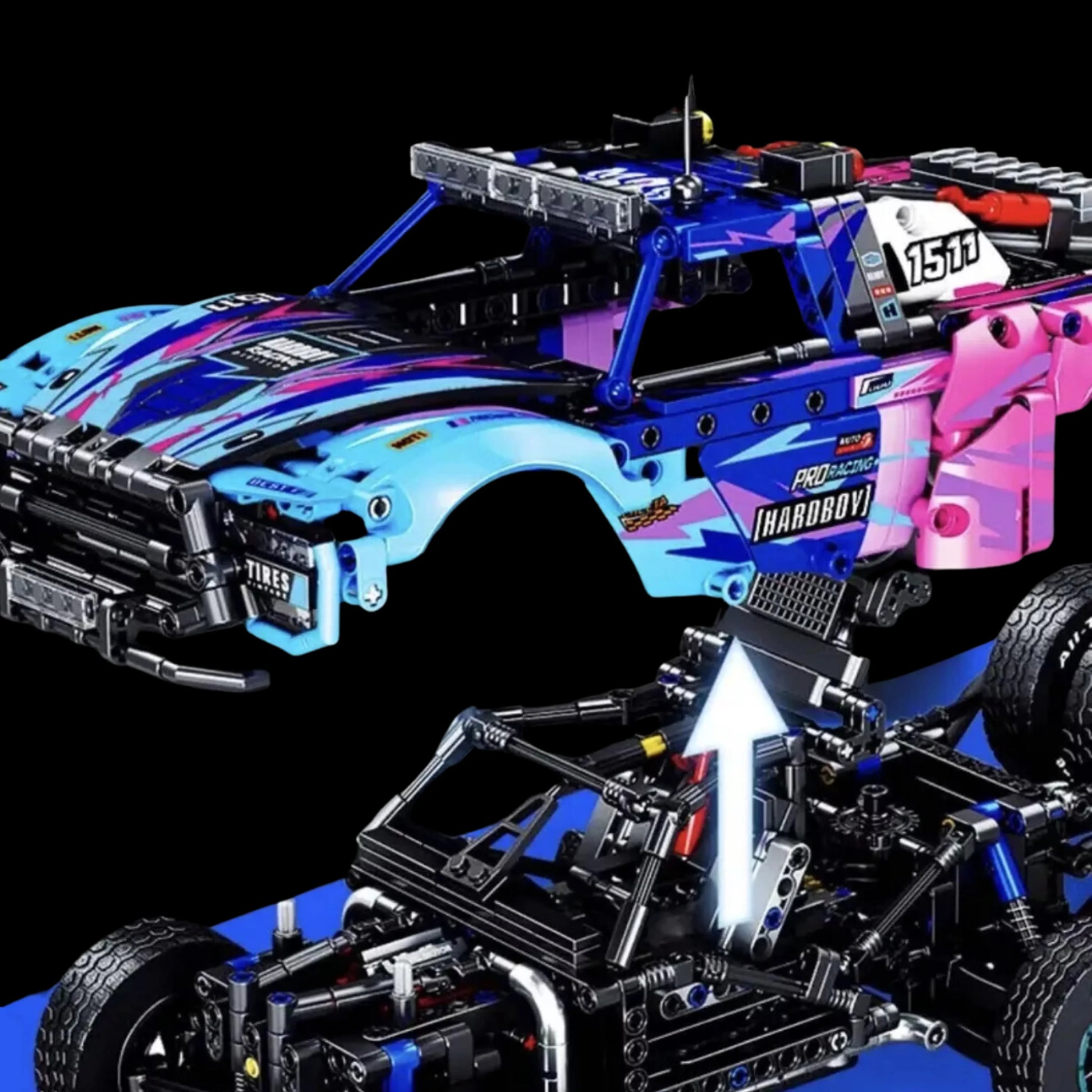 Trophy Truck (1341 pçs) - Brics Craft